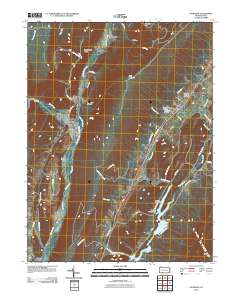 Hyndman 2010 topographic map thumbnail