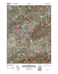 State College 2010 topographic map thumbnail