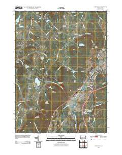 Carbondale 2010 topographic map thumbnail