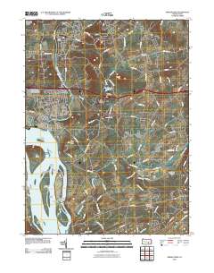 Middletown 2010 topographic map thumbnail