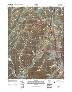 Bedford 2010 topographic map thumbnail