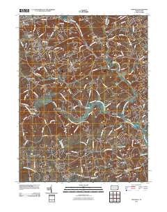 Unionville 2010 topographic map thumbnail