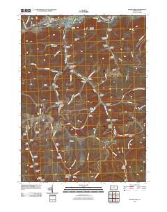 Marshlands 2010 topographic map thumbnail