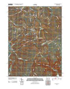 Blandburg 2010 topographic map thumbnail