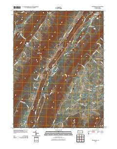 Rainsburg 2010 topographic map thumbnail