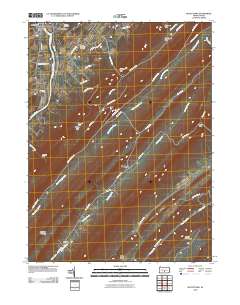 McVeytown 2010 topographic map thumbnail