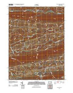 Valley View 2010 topographic map thumbnail
