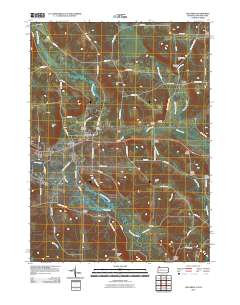 Columbus 2010 topographic map thumbnail