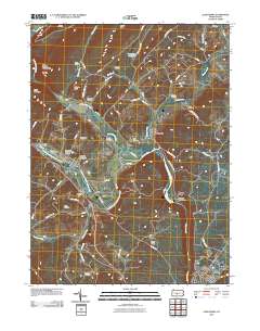Alexandria 2010 topographic map thumbnail