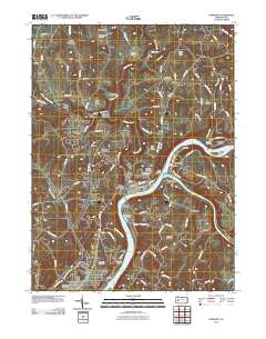 Freeport 2010 topographic map thumbnail