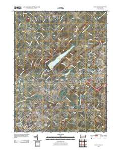 Doylestown 2010 topographic map thumbnail