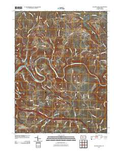 Lecontes Mills 2010 topographic map thumbnail