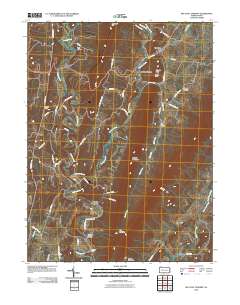 Big Cove Tannery 2010 topographic map thumbnail