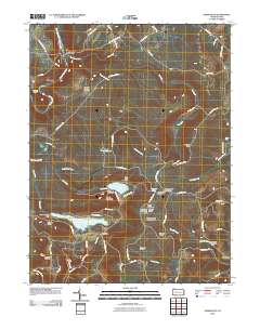 Markleton 2010 topographic map thumbnail