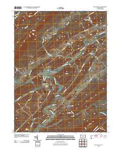 McCoysville 2010 topographic map thumbnail