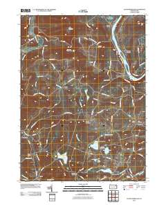 Center Moreland 2010 topographic map thumbnail