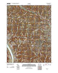 Baden 2010 topographic map thumbnail