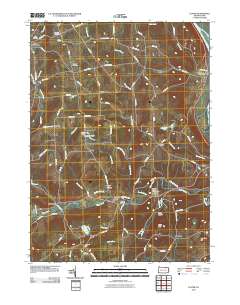 Ulster 2010 topographic map thumbnail