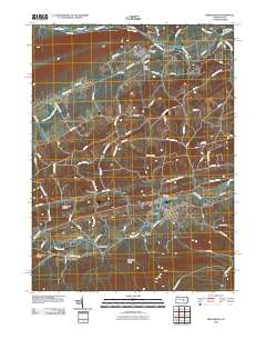 Middleburg 2010 topographic map thumbnail