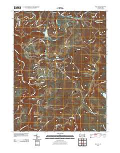 Mill Run 2010 topographic map thumbnail