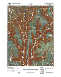 Young Womans Creek 2010 topographic map thumbnail