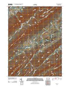 Blain 2010 topographic map thumbnail