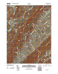 Allensville 2010 topographic map thumbnail