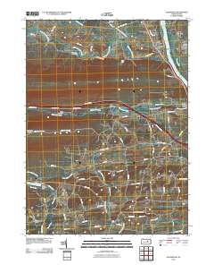 Allenwood 2010 topographic map thumbnail