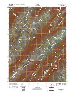 Doylesburg 2010 topographic map thumbnail