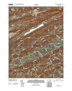 Nesquehoning 2010 topographic map thumbnail