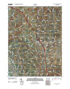 Milford Square 2010 topographic map thumbnail