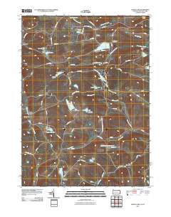 Laurel Lake 2010 topographic map thumbnail