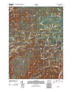 Nauvoo 2010 topographic map thumbnail