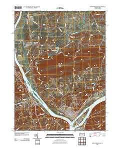 Northumberland 2010 topographic map thumbnail