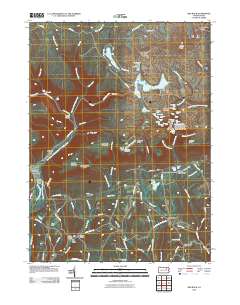 Red Rock 2010 topographic map thumbnail
