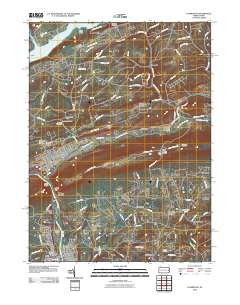 Palmerton 2010 topographic map thumbnail