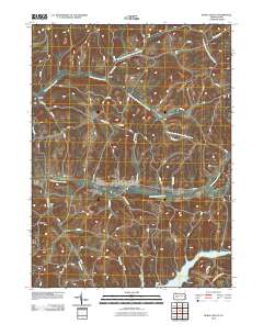Rural Valley 2010 topographic map thumbnail
