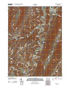 Orbisonia 2010 topographic map thumbnail