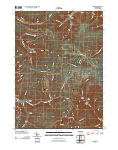 Norwich 2010 topographic map thumbnail