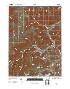 Noxen 2010 topographic map thumbnail