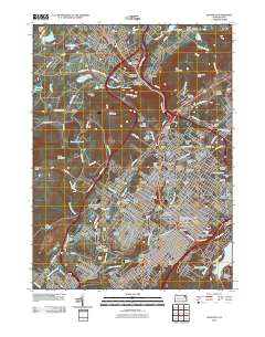 Scranton 2010 topographic map thumbnail