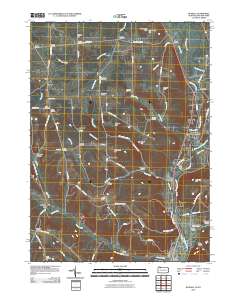 Russell 2010 topographic map thumbnail