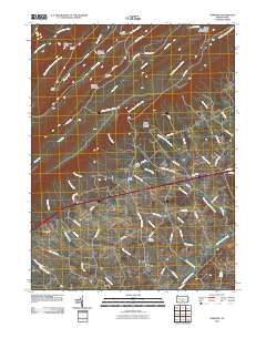 Newburg 2010 topographic map thumbnail