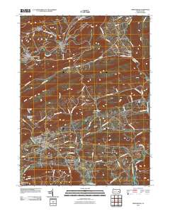 Orwigsburg 2010 topographic map thumbnail