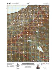 North East 2010 topographic map thumbnail