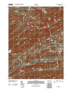 Pine Grove 2010 topographic map thumbnail