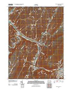 Mount Union 2010 topographic map thumbnail