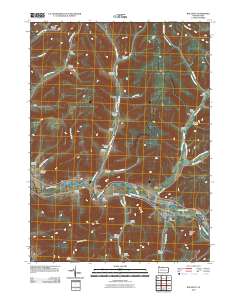 Roulette 2010 topographic map thumbnail