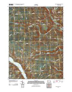 New Lebanon 2010 topographic map thumbnail