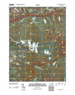 Promised Land 2010 topographic map thumbnail